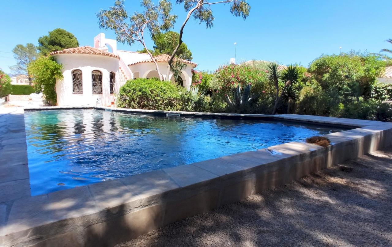 Villa Dos Calas - Bonita Villa De Estilo Rustico Y Piscina De Agua Salada 라메틀라 데 마르 외부 사진