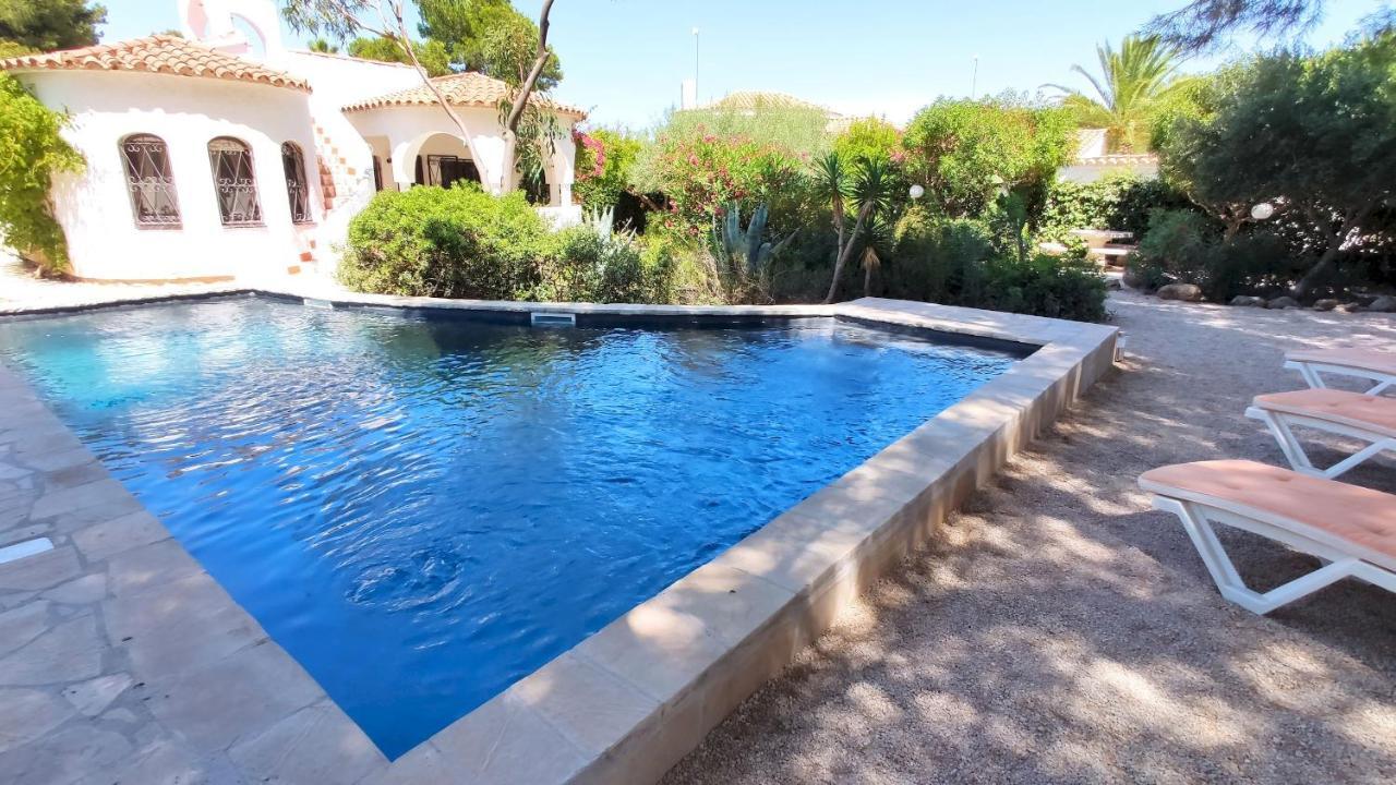 Villa Dos Calas - Bonita Villa De Estilo Rustico Y Piscina De Agua Salada 라메틀라 데 마르 외부 사진