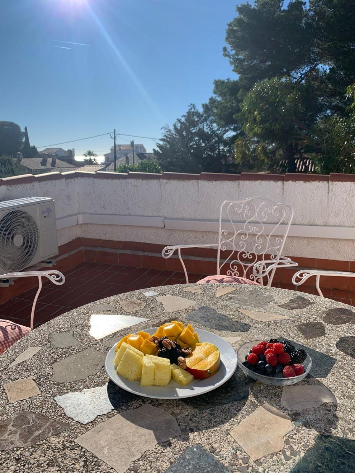 Villa Dos Calas - Bonita Villa De Estilo Rustico Y Piscina De Agua Salada 라메틀라 데 마르 외부 사진